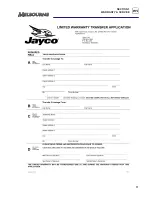 Предварительный просмотр 15 страницы Jayco MELBOURNE Owner'S Manual