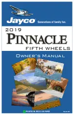 Jayco PINNACLE FIFTH WHEELS 2019 Owner'S Manual предпросмотр