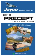 Jayco Precept 2018 Owner'S Manual preview