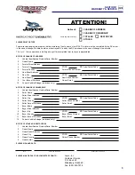 Preview for 9 page of Jayco Recon ZX 2008 Owner'S Manual