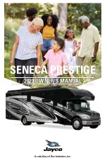 Jayco SENECA PRESTIGE 2023 Owner'S Manual предпросмотр