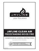 JAYLINE CLEAN AIR Owner'S Manual And Installation Instructions preview