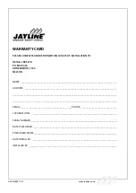 Preview for 15 page of JAYLINE SS280 Installation & Operation Instructions