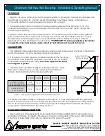 Предварительный просмотр 3 страницы Jaypro Sports N24GB Installation And Maintenance Manual