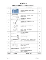 Предварительный просмотр 2 страницы Jaypro Sports PVB-1250 Installation Instructions Manual