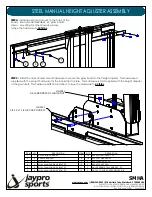 Предварительный просмотр 5 страницы Jaypro Sports SMHA Installation And Maintenance Manual