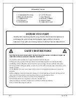 Preview for 2 page of Jaypro Sports TSP-200 Installation Instructions Manual