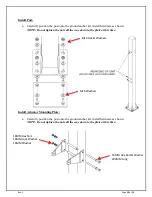 Preview for 10 page of Jaypro Sports TSP-200 Installation Instructions Manual