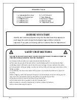 Preview for 2 page of Jaypro Sports TSP-44 Installation Instructions Manual