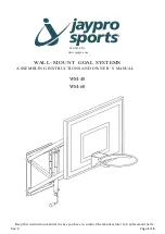 Jaypro Sports WM-48 Assembling Instructions And Owner'S Manual preview