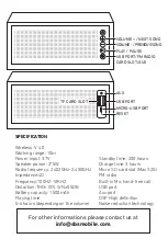 Предварительный просмотр 2 страницы Jaz audio 8018417262296 User Manual