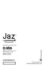 Предварительный просмотр 32 страницы Jaz audio 8018417262340 User Manual