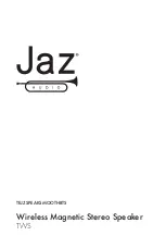 Jaz audio Smooth TEJZSPEAKSMOOTHBTS User Manual предпросмотр