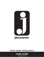 Jazwares Darth Vader CD Boombox User Manual preview