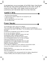 Preview for 3 page of Jazwares Domestic 13500 WWE User Manual