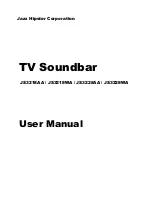 Jazz Hipster Corporation JS3218AA User Manual предпросмотр