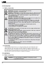 Preview for 32 page of JB-Lighting A12 Operating Instructions Manual