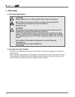 Preview for 4 page of JB-Lighting JBLED A7 Operating Instructions Manual