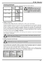 Предварительный просмотр 9 страницы JB-Lighting P 12 Operating Instructions Manual