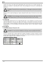 Preview for 32 page of JB-Lighting P7 Operating Instructions Manual