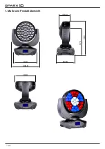 Preview for 4 page of JB-Lighting SPARX 10 Operating Instructions Manual