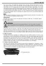 Предварительный просмотр 43 страницы JB-Lighting Sparx 18 Operating Instructions Manual