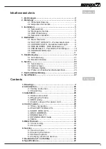 Предварительный просмотр 3 страницы JB-Lighting SPARX 7 Operating Instructions Manual