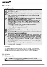 Предварительный просмотр 26 страницы JB-Lighting SPARX 7 Operating Instructions Manual