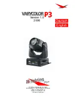 JB-Lighting Varycolor P3 250 HTI Manual предпросмотр