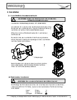 Предварительный просмотр 5 страницы JB-Lighting Varycolor P3 250 HTI Manual