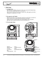 Предварительный просмотр 3 страницы JB-Lighting Varycolor P6 575HMI Manual