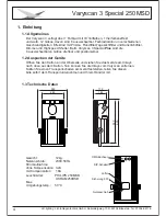 Предварительный просмотр 3 страницы JB-Lighting Varyscan 3 Special 250MSD User Manual