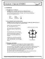 Предварительный просмотр 4 страницы JB-Lighting Varyscan 3 Special 250MSD User Manual