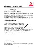 Предварительный просмотр 10 страницы JB-Lighting Varyscan 4 1200 HMI Operating Instructions Manual