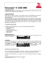 Предварительный просмотр 11 страницы JB-Lighting Varyscan 4 1200 HMI Operating Instructions Manual