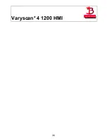 Предварительный просмотр 36 страницы JB-Lighting Varyscan 4 1200 HMI Operating Instructions Manual