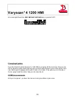 Предварительный просмотр 50 страницы JB-Lighting Varyscan 4 1200 HMI Operating Instructions Manual