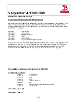 Предварительный просмотр 54 страницы JB-Lighting Varyscan 4 1200 HMI Operating Instructions Manual