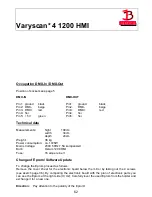 Предварительный просмотр 62 страницы JB-Lighting Varyscan 4 1200 HMI Operating Instructions Manual