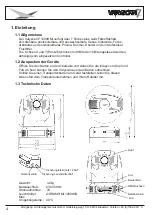 Preview for 4 page of JB-Lighting VARYSCAN 7 Manual