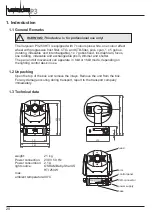 Preview for 19 page of JB-Lighting Varyscan P3 Operating Instructions Manual