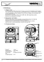 Preview for 4 page of JB-Lighting Varyscan P6 Manual