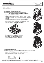 Preview for 21 page of JB-Lighting Varyscan P6 Manual