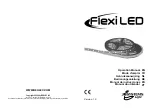 JB Systems Light Flexi LED B05345 Operation Manual предпросмотр