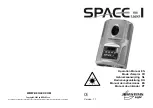 JB Systems Light SPACE-1 Laser Operation Manual предпросмотр