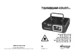 JB Systems Light TWINBEAM COLOR Operation Manual предпросмотр