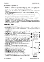 Preview for 5 page of JB Systems B05166 Operation Manual