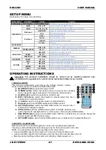 Предварительный просмотр 6 страницы JB Systems B05166 Operation Manual