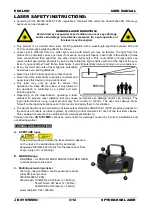 Предварительный просмотр 5 страницы JB Systems B06222 Operation Manual