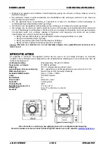 Предварительный просмотр 37 страницы JB Systems DynaSpot Operation Manual